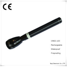 Rechargeable Flashlight Witn High Quality for Emergency Use, Waterproof, Anti-Smo